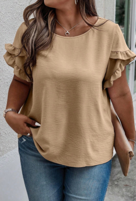 Plus Size French Top