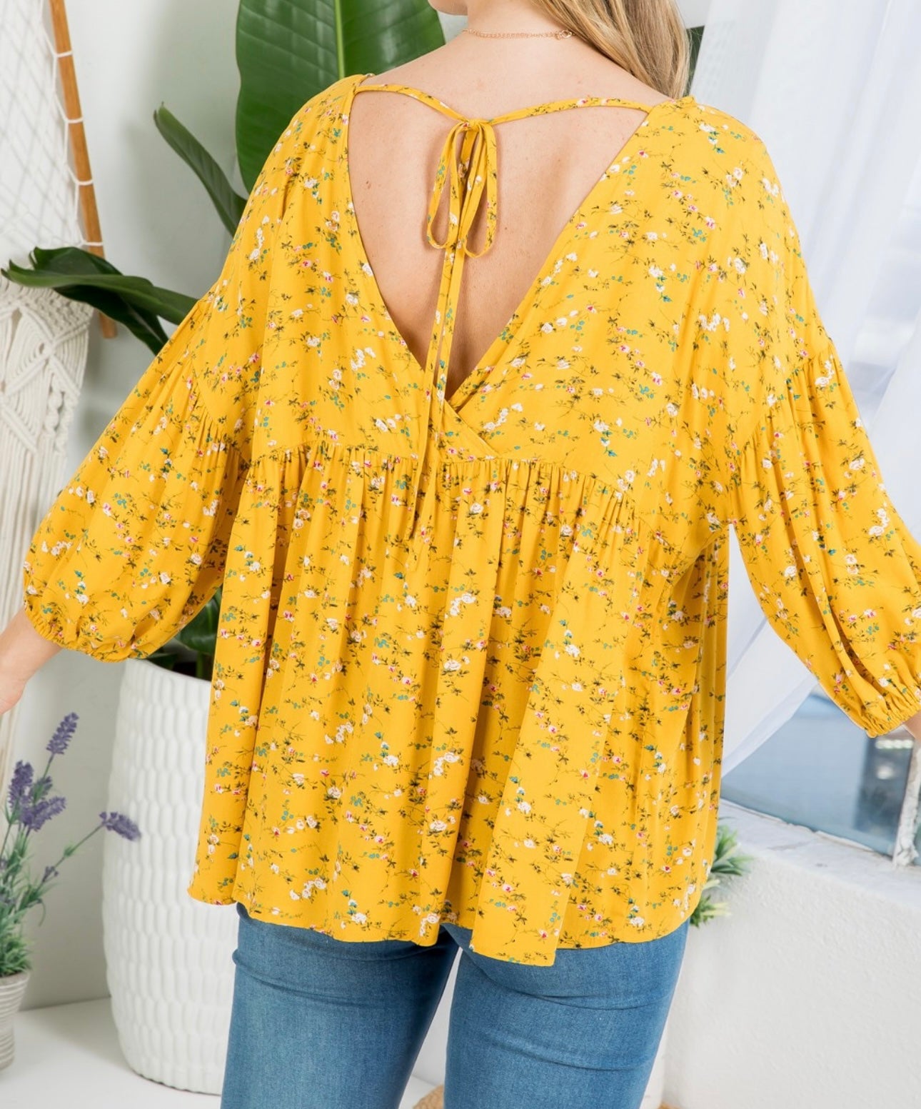 Dizzy Floral Blouse